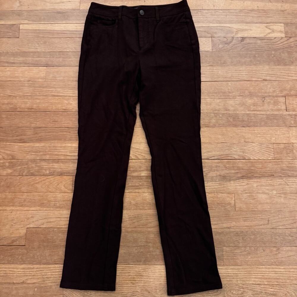 Copied - NYDJ Women's Brown Skinny Ponte Pants Size 4 b74